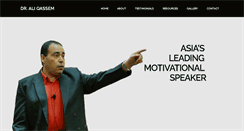 Desktop Screenshot of aliqassem.com